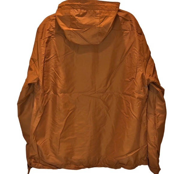 H&M men's jacket hooded windbreaker rust XL - Picture 6 of 13
